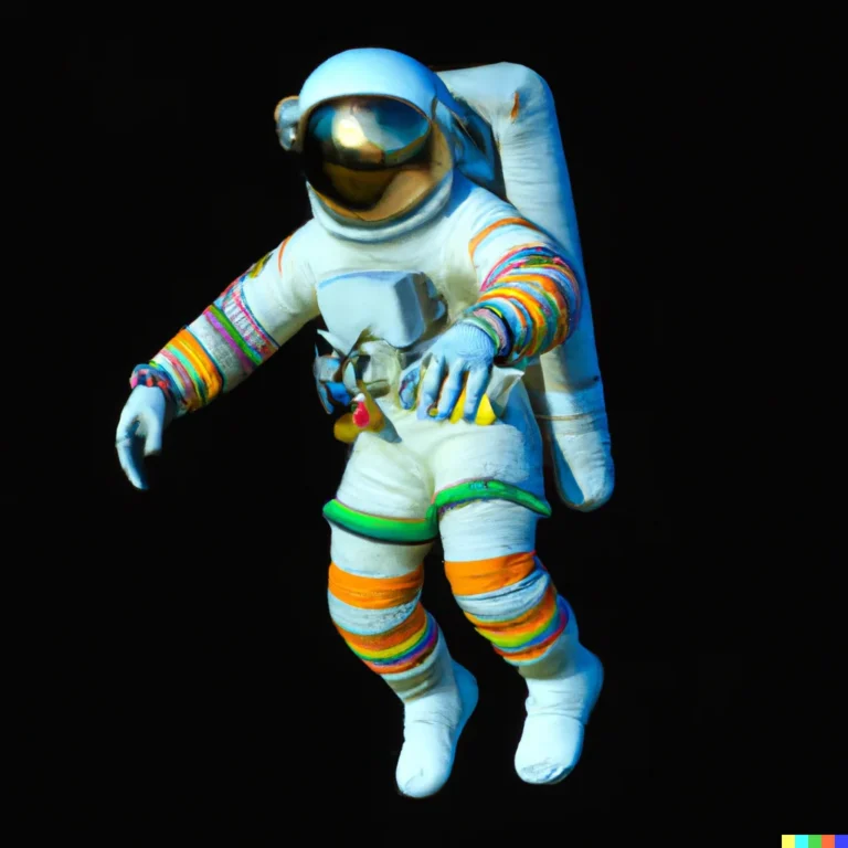 DALL·E 2022-12-13 09.44.49 - diseño de un cuadro de un astronauta en patineta en 4k con la mejor resolución, un diseño atractivo y espacial en 3d